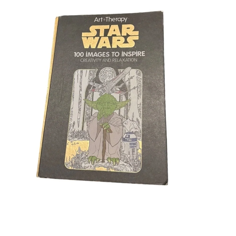 Star Wars Art Therapy 100 Images to‎ Inspire Creativity Relaxation Coloring Book